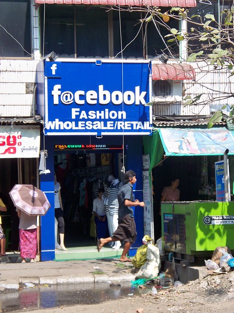 Facebook Shop in Yangon