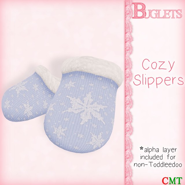 Cozy Slippers [Sky] AD