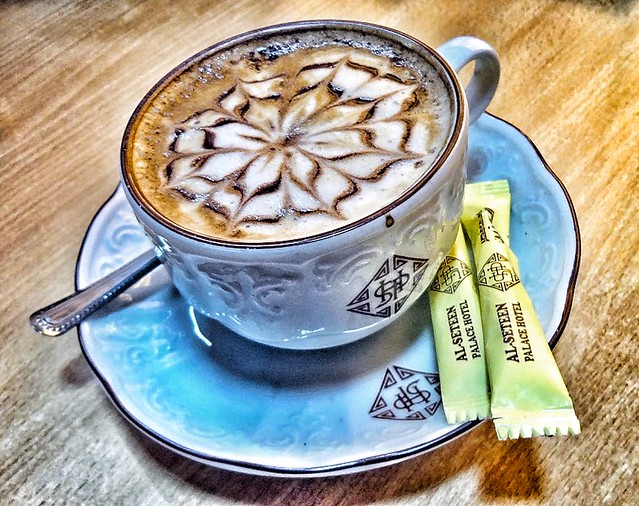Cappuccino at Coffee Inn - Al Seteen Palace Hotel