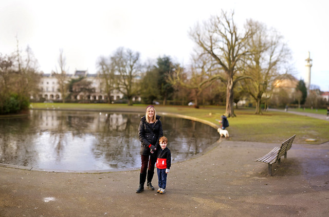Anna and Mason at Regents Park