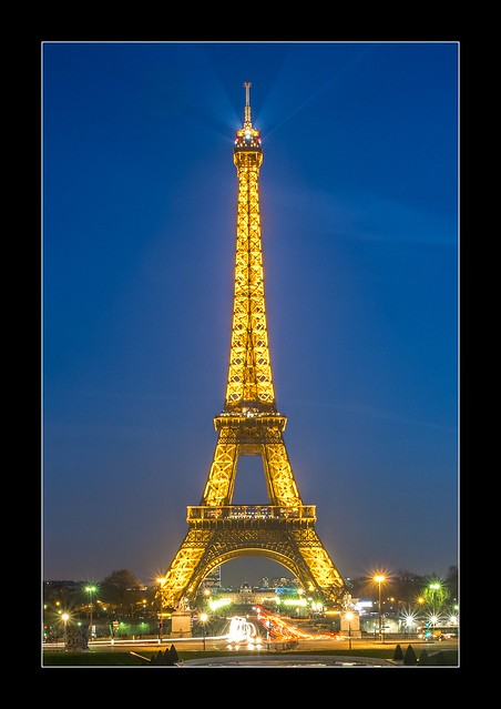 Le tour Eiffel...