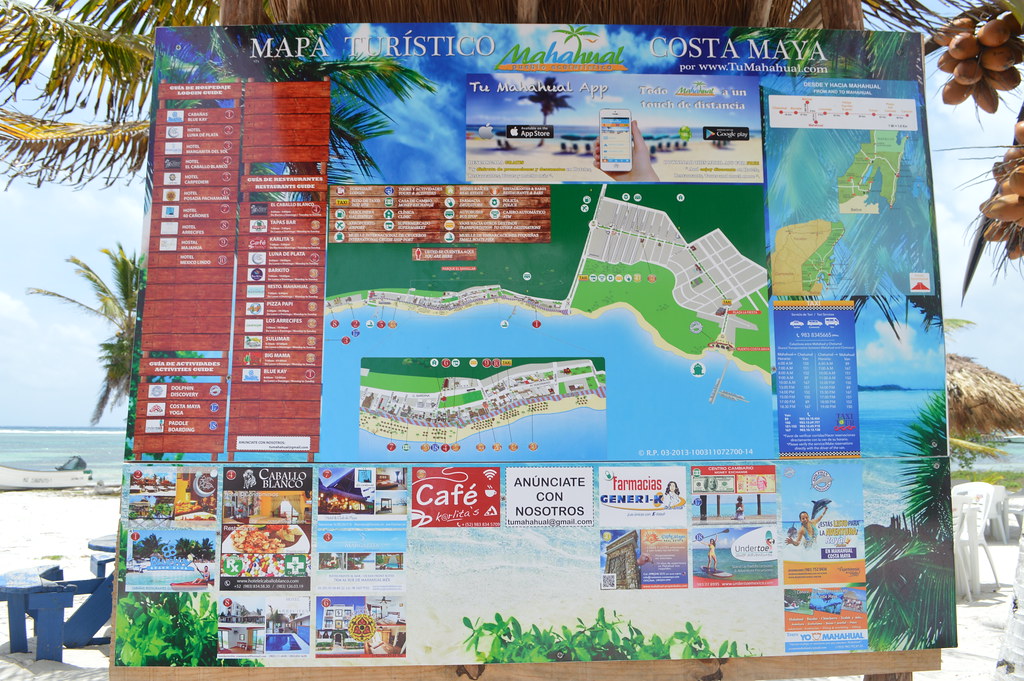 costa maya map of cruise port