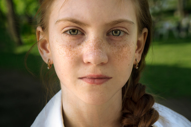 Freckles Portrait