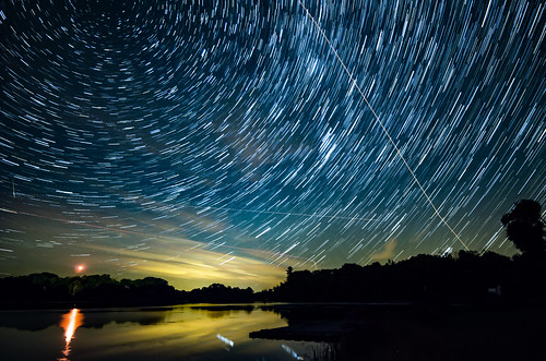 sky ontario stars landscape star space trails kingston astrophotography astronomy