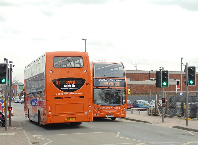 Nottingham City Transport 622/626