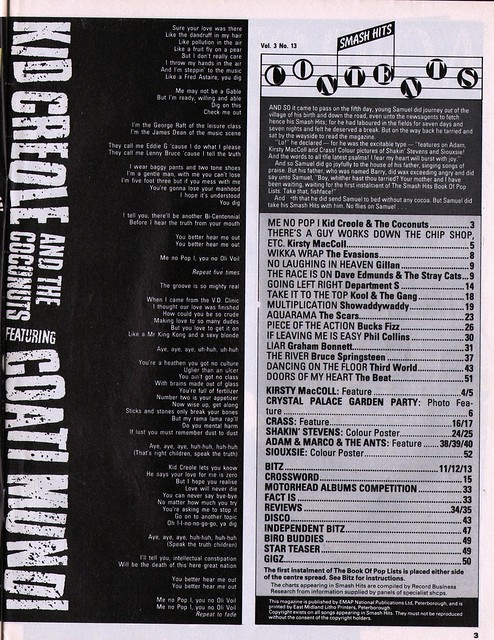 Smash Hits, June 25, 1981 - p.03