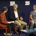 Bee Rowlatt & Jean-Christophe Rufin | Journalist Bee Rowlatt and French diplomat Jean-Christophe Rufin come together to discuss their books © Robin Mair