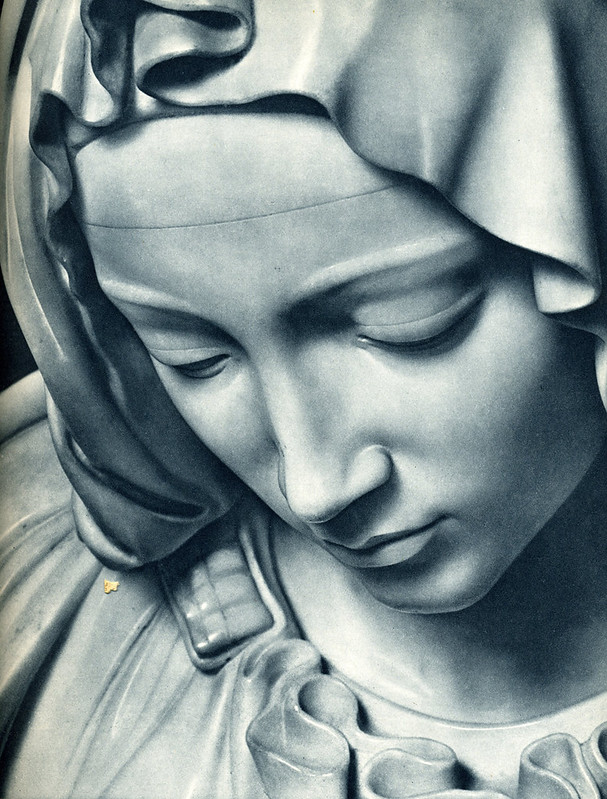 Virgin Mary Close Up Pieta