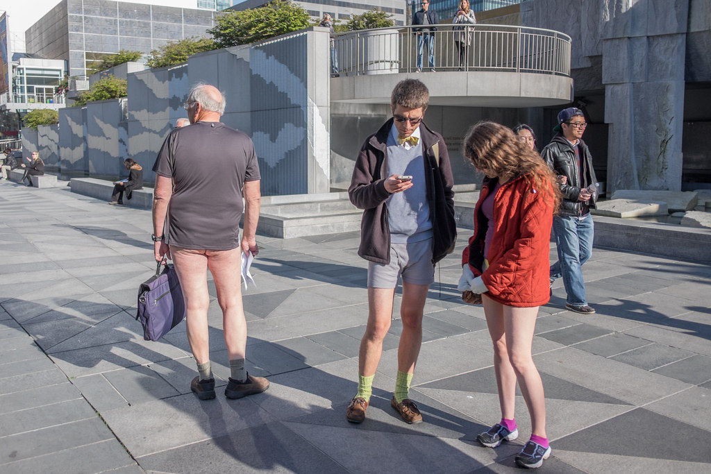 No Pants Subway Ride 2015: the hominy was harbourless