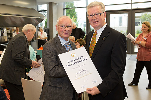 Altmeisterfeier 2014, Goldener Meisterbrief | Bäckermeister … | Flickr
