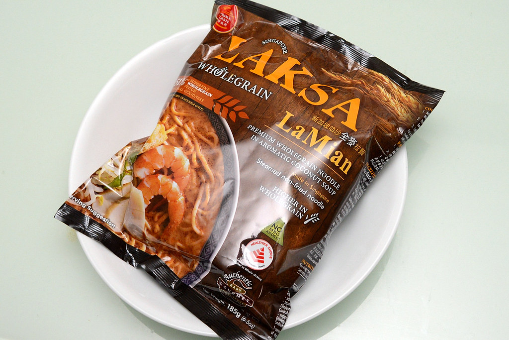 2016速食麵泡麵第一名新加坡百勝廚Laska全麥拉麵