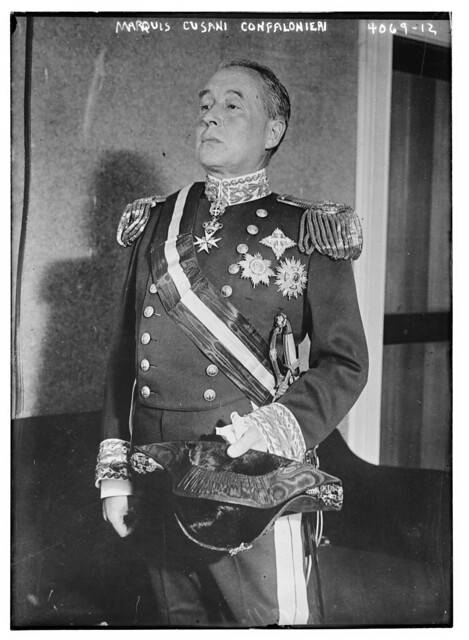 1913 (ca), Stati Uniti, L'Ambasciatore d'Italia Luigi Girolamo Cusani Confalonieri