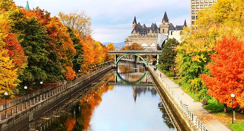 Rideau Canal, Ottawa, ON, Canada