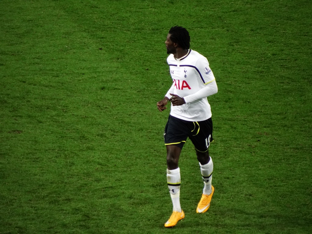 Tottenham Hotspur's Emmanuel Adebayor - Ben Sutherland - Flickr