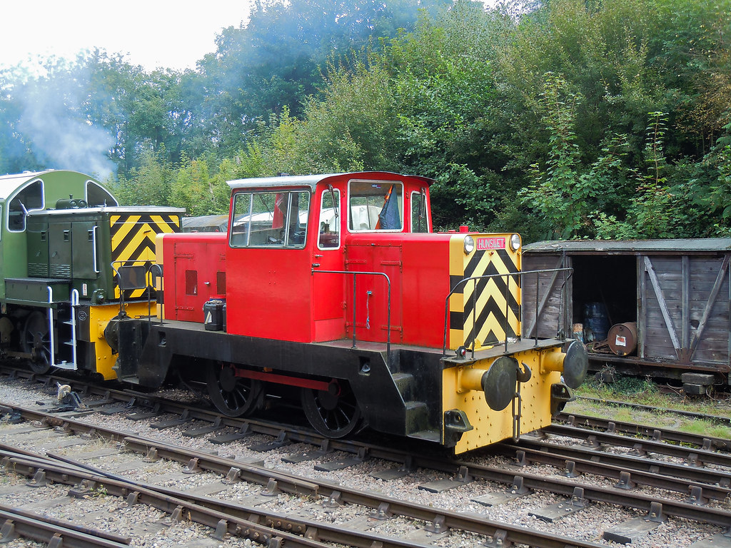 6688 Salty Hunslet 0-4-0 Diesel Shunter at Norchard 06.09.… | Flickr
