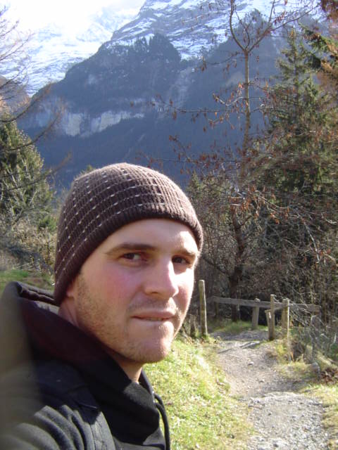 First Arriving At Grindelwald, Switzerland