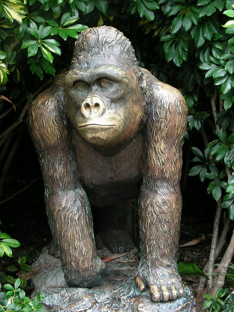 Tenerife Gorillas 002: Statue