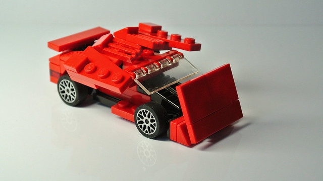 Small Lego Lamborghini (MOC) - a photo on Flickriver