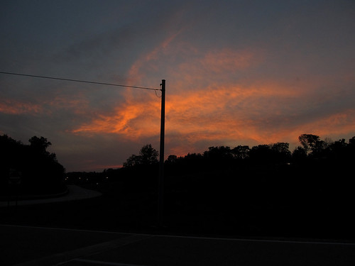 road travel sunset ohio silhouette clouds evening highway colorful dusk cincinnati silhouettes sunsets highways oh roads traveling evenings nightfall i275 exitramp entranceramp southwestohio