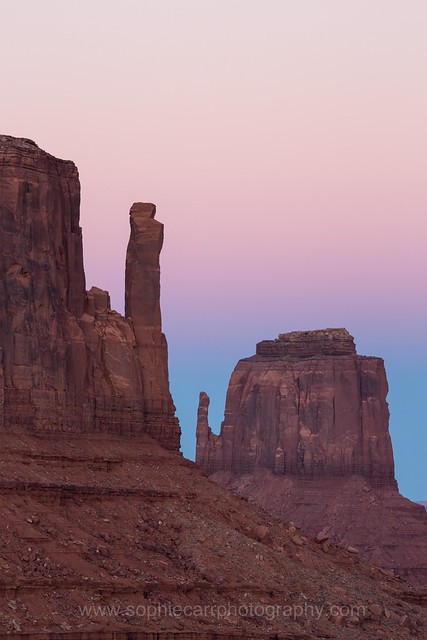 The Mittens & The Earth's Shadow, Monument Valley