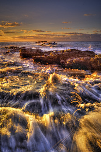seascape sunrise landscape waves blowhole morningtonpeninsula hdr flinders tse24mmf35lii
