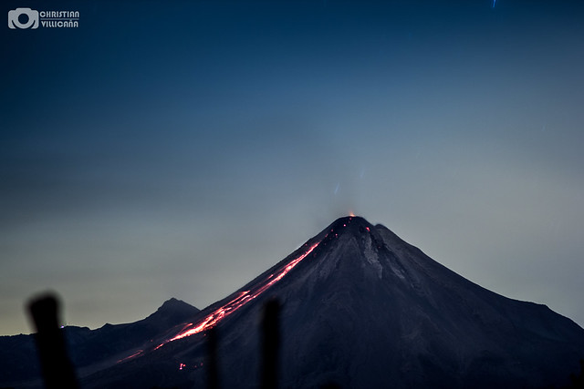 Volcán de Colima, México.