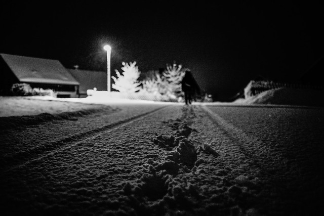 Walking home at midnight