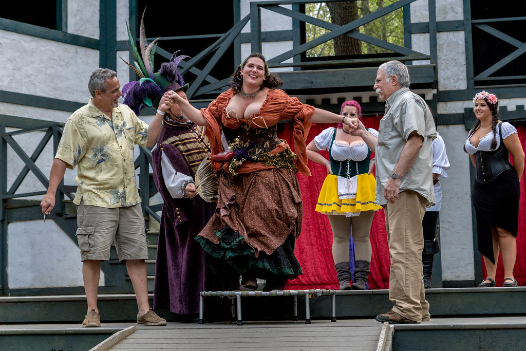 Cleavage Contest King Richard's Faire 2015.