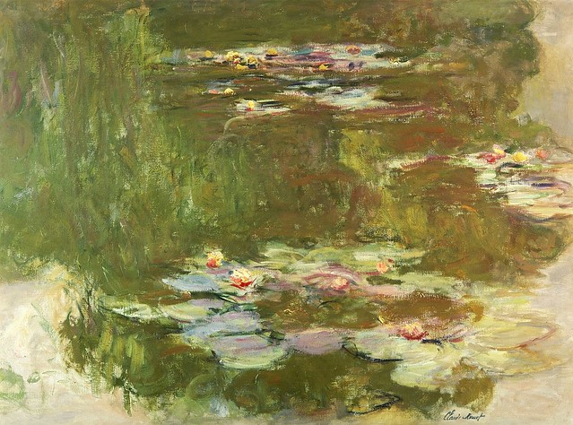 1917-20 Monet The water lily pond(private collection)(97 x 130 cm)