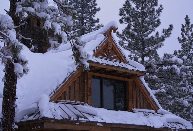 Cabin in Snow