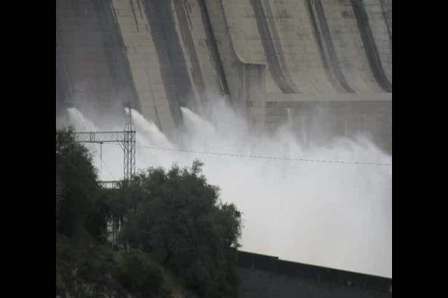 Folsom Dam Water Release