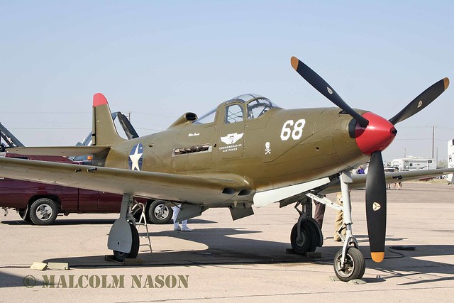 BELL P-39 AIRACOBRA N6968 COMMEMORATIVE AIR FORCE