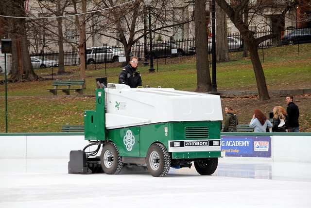 Frog Pond Skating Rink, Boston Common, December 13, 2014