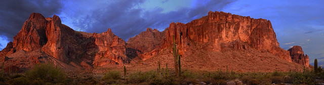 Superstition Mountains Panorama
