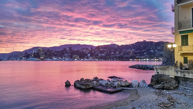 #Rapallo #Sunset