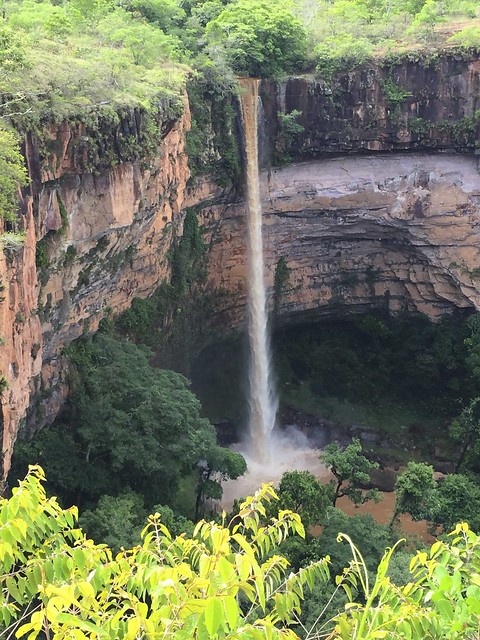Waterfall at Chapada dos Guimarães