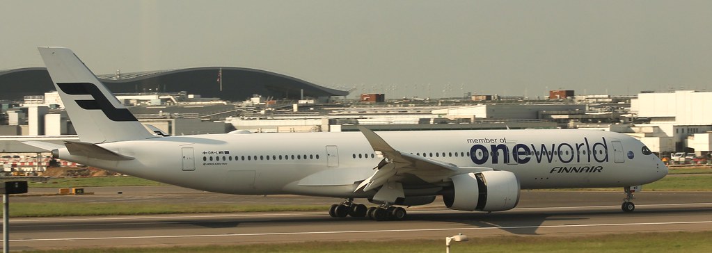 Airbus A350: 019 OH-LWB A350-941 Finnair London Heathrow Airport