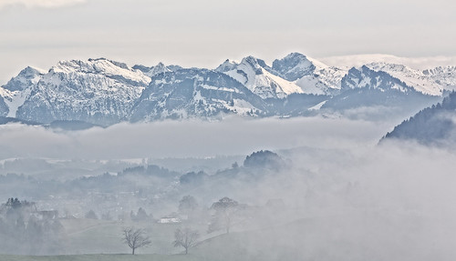 schnee snow mountains berg fog canon landscape schweiz switzerland nebel suiza nieve paisaje neighborhood landschaft niebla montanas vecindario hirzel hirzelswitzerland hirzelschweiz