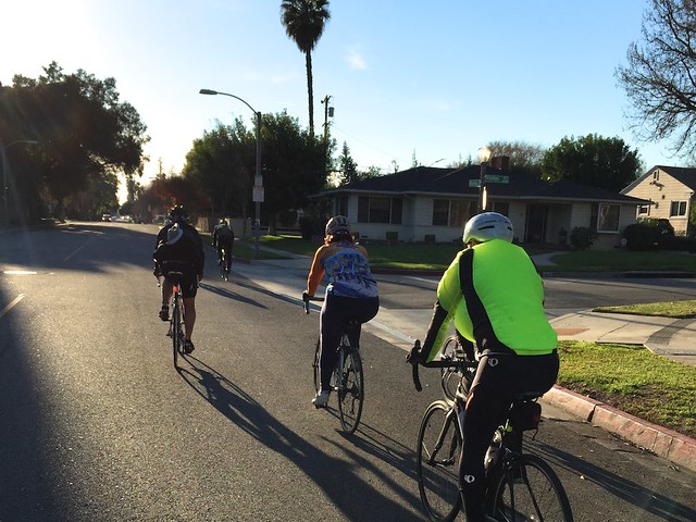 LA Wheelmen Ride to Santa Anita Canyon