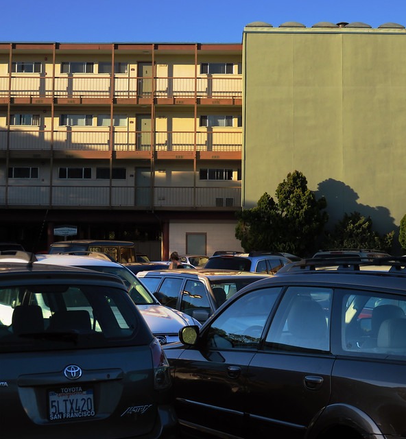 Andronicos Parking Lot, afternoon; The Sunset, San Francisco (2014)