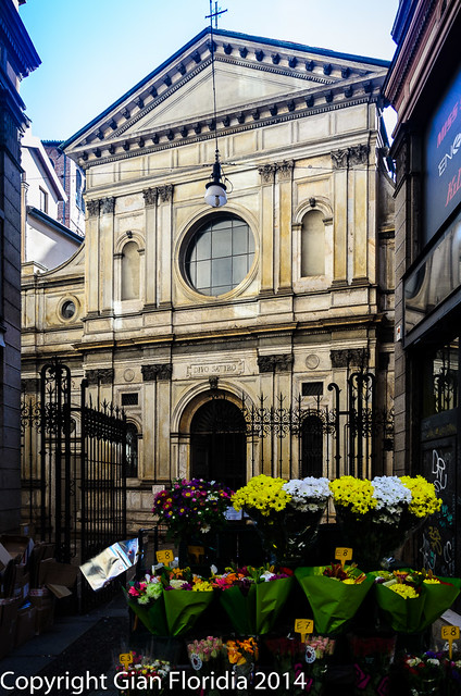 Milano: Facciata di S.  Maria presso S. Satiro