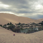 The oasis of Huacachina