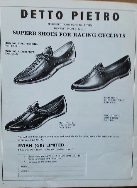Detto Pietro cycling shoes