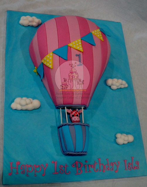 Up up & away Balloon Cake2 - Copy