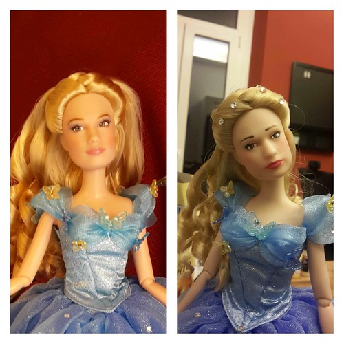 Cinderella repaint | by onceuponacustomdoll