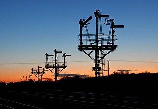 Wrawby Junction : Sunrise Sentinels.