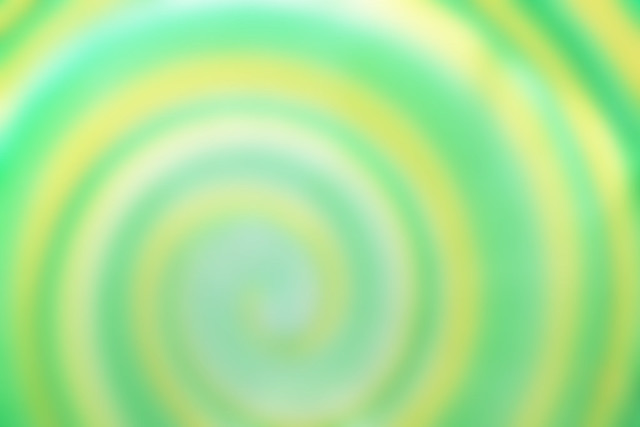 Yellow Green Swirl