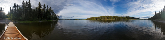 Paint Lake Panorama 2