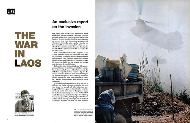 LIFE magazine, 12 Mar 1971 - THE WAR IN LAOS (1) - An exclusive report on the invasion