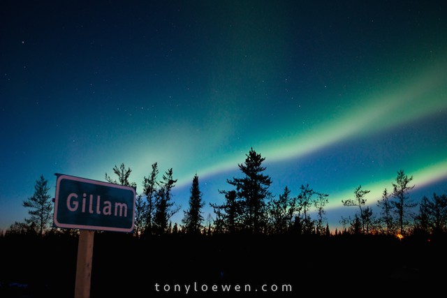 town of lights (Gillam Sign)